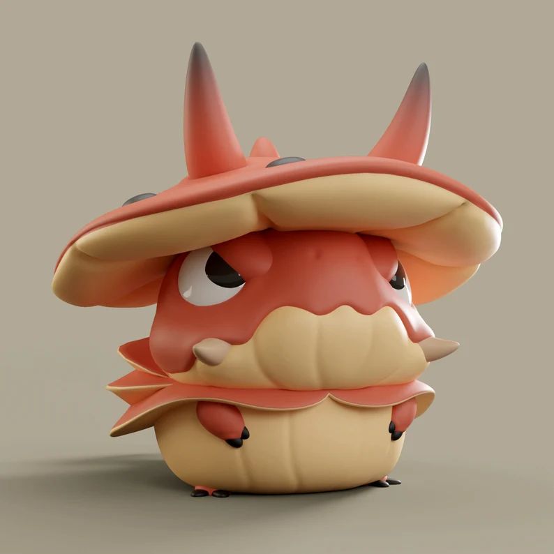 图片[2]-【格鲁皮怪物】roniin-3D合纵社-3D打印模型STL格式3mf格式免费下载！