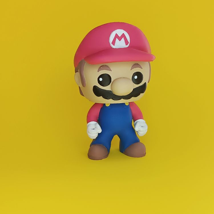 【摇头公仔】马里奥-3D合纵社-3D打印模型STL格式3mf格式免费下载！
