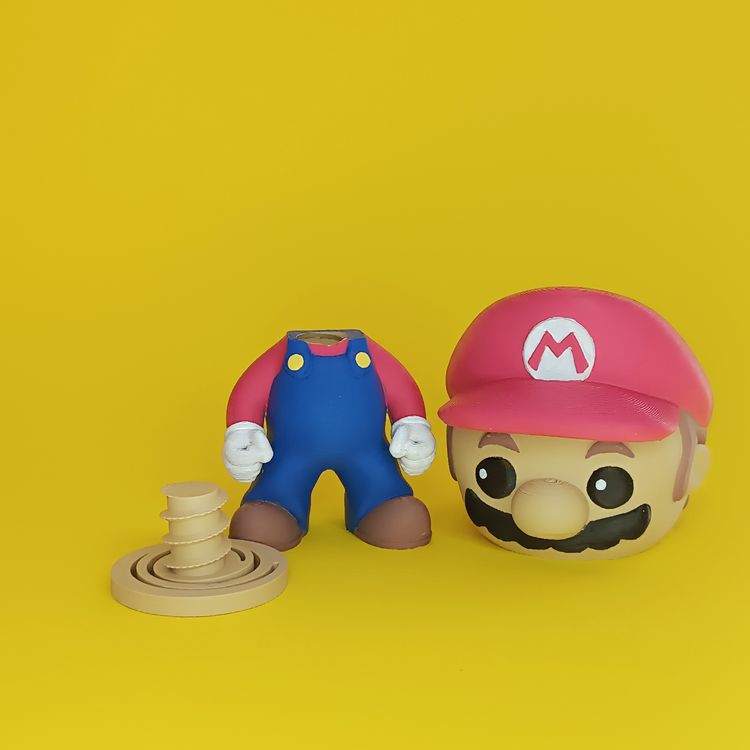 图片[3]-【摇头公仔】马里奥-3D合纵社-3D打印模型STL格式3mf格式免费下载！