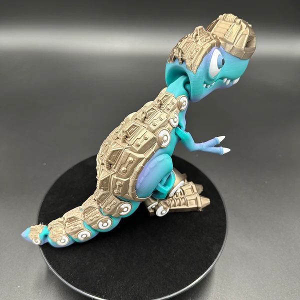 图片[3]-赛博装甲呆萌小恐龙-3D合纵社-3D打印模型STL格式3mf格式免费下载！