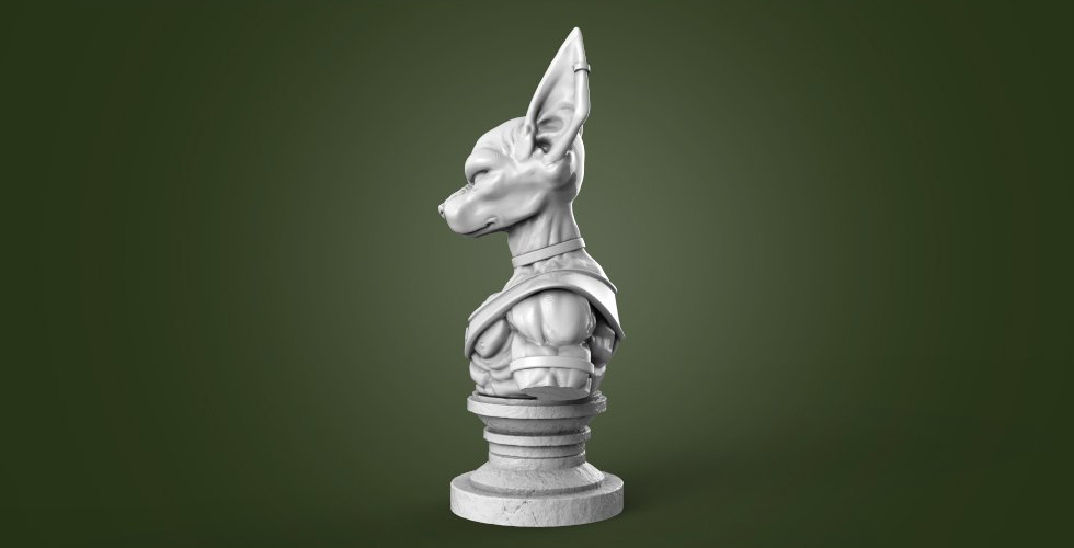 图片[2]-【龙珠】比鲁斯半身像-3D合纵社-3D打印模型STL格式3mf格式免费下载！