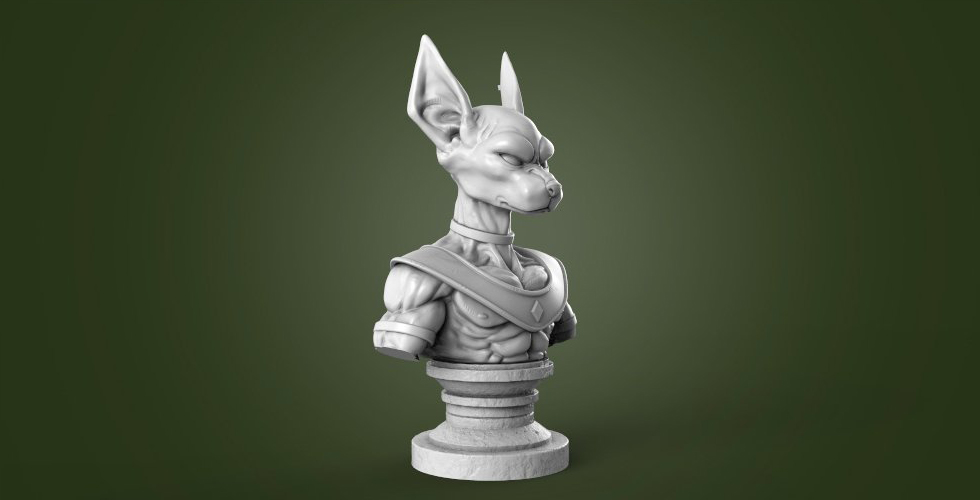 图片[4]-【龙珠】比鲁斯半身像-3D合纵社-3D打印模型STL格式3mf格式免费下载！