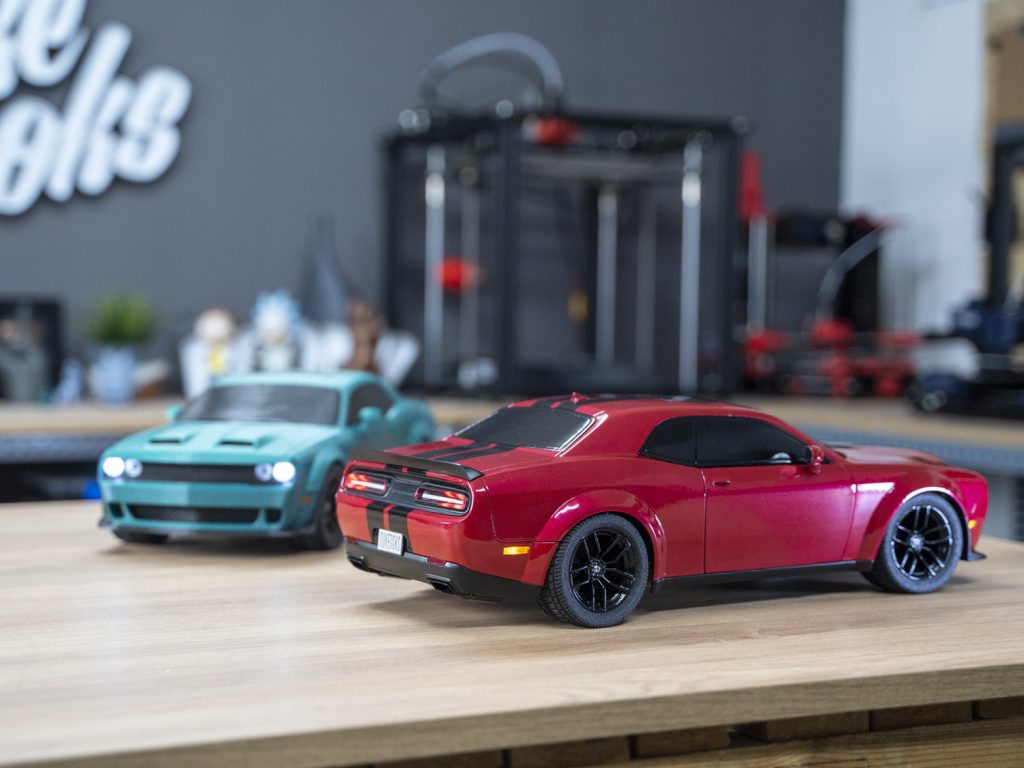 道奇 遥控版 车壳+底座-3D合纵社-3D打印模型STL格式3mf格式免费下载！