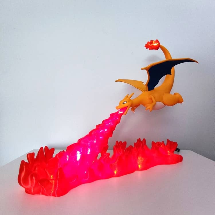 图片[2]-喷火龙-3D合纵社-3D打印模型STL格式3mf格式免费下载！