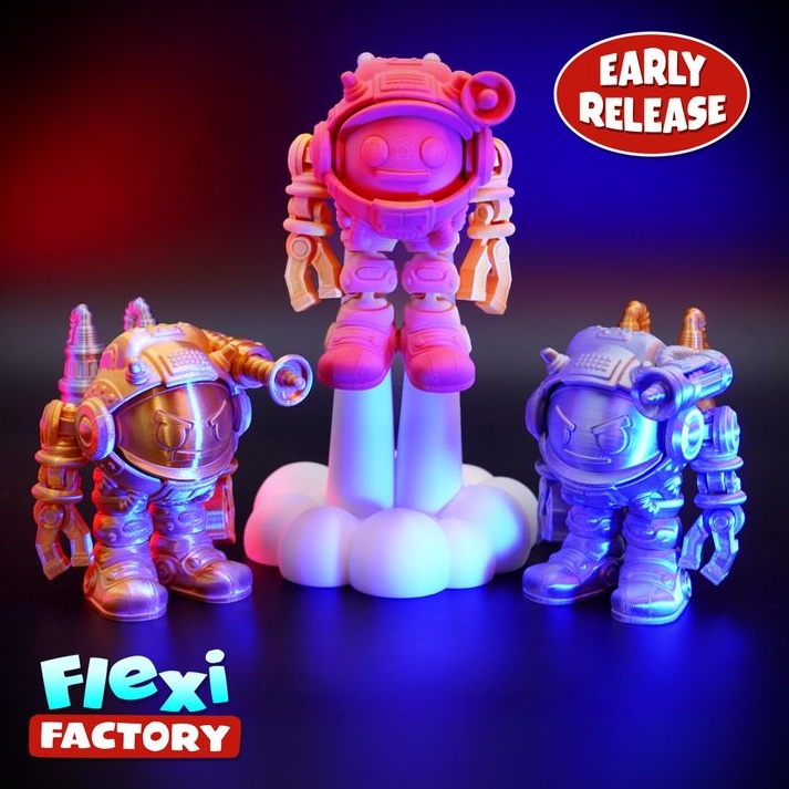 飞天战甲小人儿-3D合纵社-3D打印模型STL格式3mf格式免费下载！