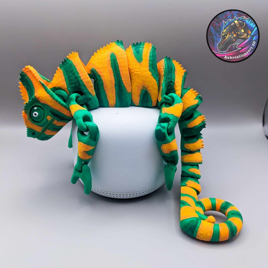 图片[2]-蜥蜴-3D合纵社-3D打印模型STL格式3mf格式免费下载！