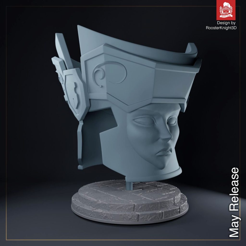 图片[2]-双子座头盔-3D合纵社-3D打印模型STL格式3mf格式免费下载！