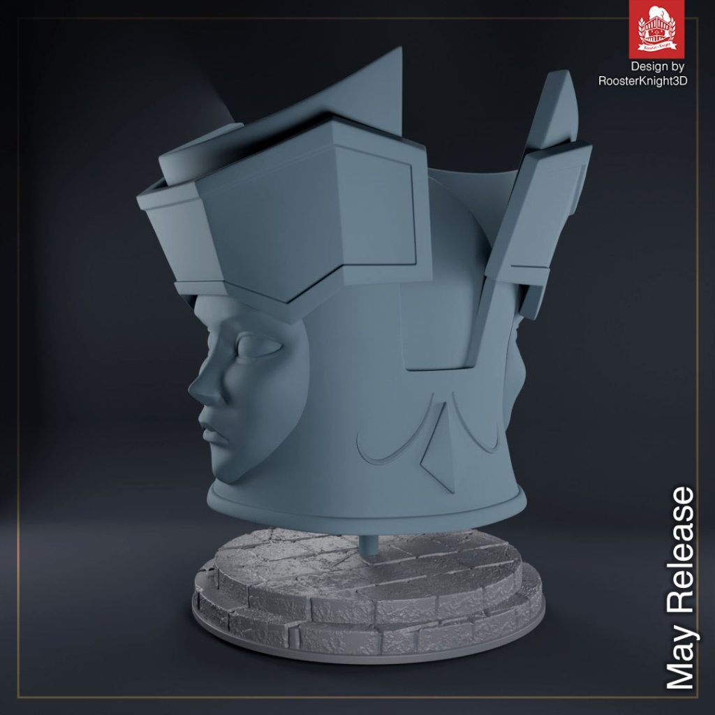 图片[3]-双子座头盔-3D合纵社-3D打印模型STL格式3mf格式免费下载！