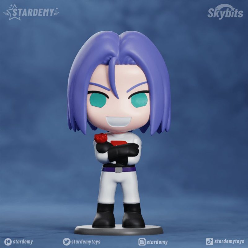 【宠物小精灵】火箭队-小次郎-3D合纵社-3D打印模型STL格式3mf格式免费下载！