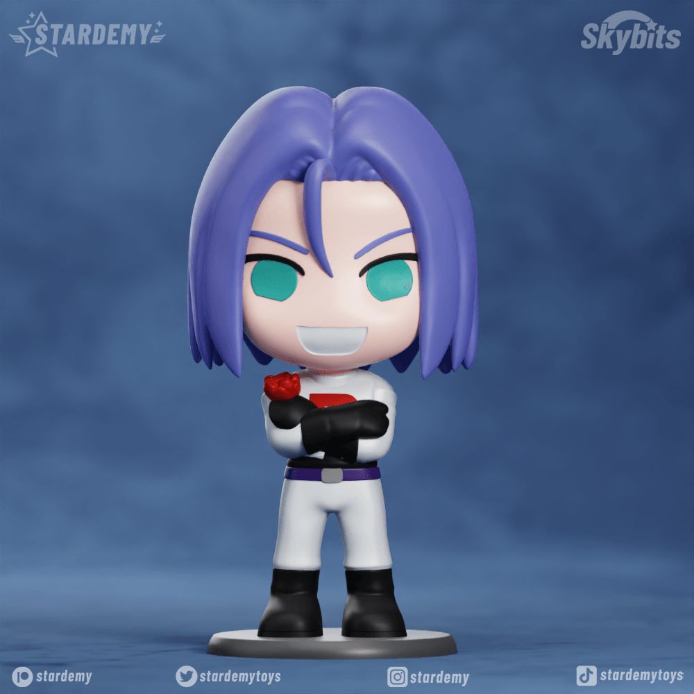 【宠物小精灵】火箭队-小次郎-3D合纵社-3D打印模型STL格式3mf格式免费下载！