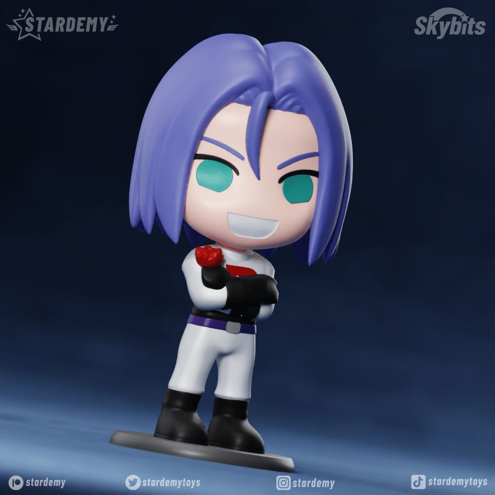 图片[2]-【宠物小精灵】火箭队-小次郎-3D合纵社-3D打印模型STL格式3mf格式免费下载！