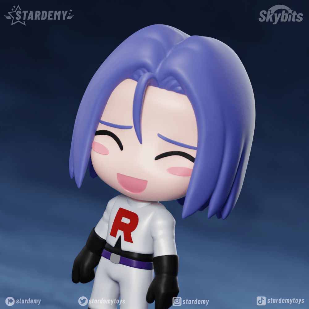 图片[3]-【宠物小精灵】火箭队-小次郎-3D合纵社-3D打印模型STL格式3mf格式免费下载！