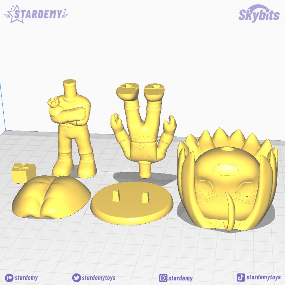 图片[5]-【宠物小精灵】火箭队-小次郎-3D合纵社-3D打印模型STL格式3mf格式免费下载！