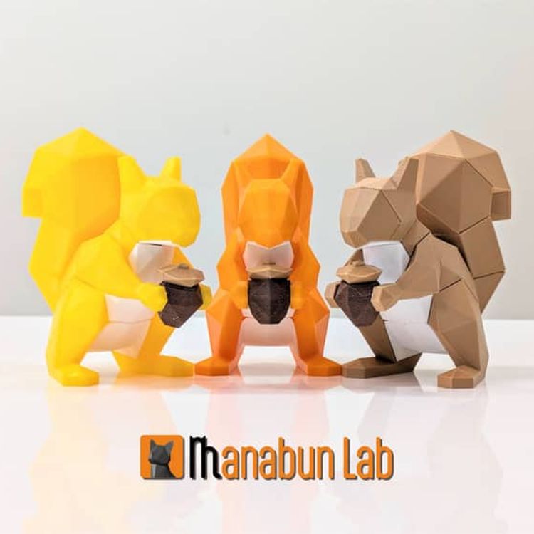 图片[6]-【拼图小动物】松鼠-3D合纵社-3D打印模型STL格式3mf格式免费下载！