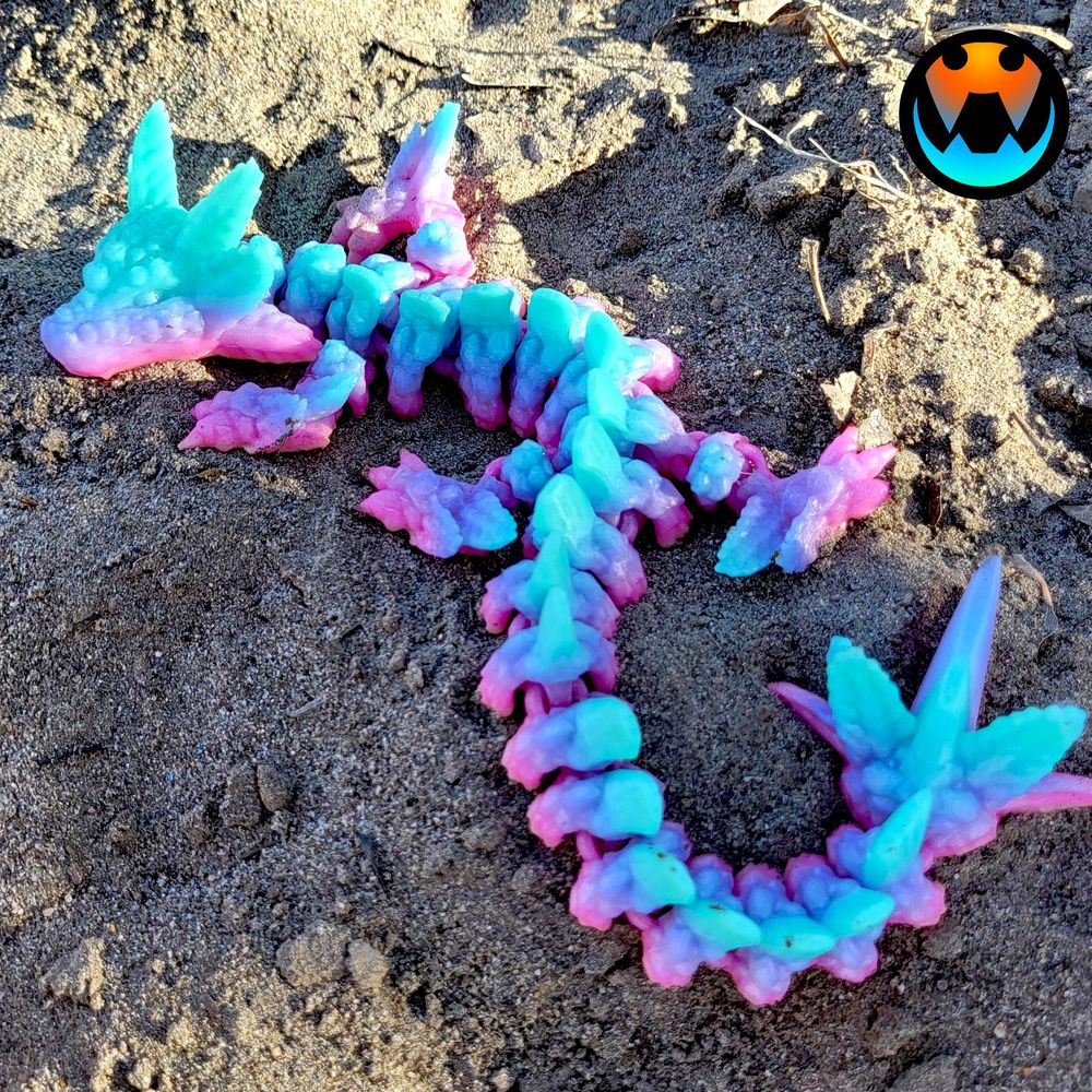 图片[3]-蜥蜴龙-3D合纵社-3D打印模型STL格式3mf格式免费下载！