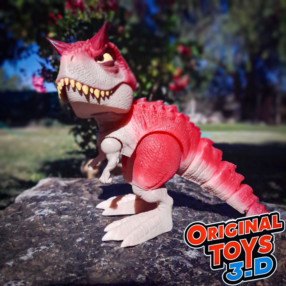 卡诺塔恐龙-3D合纵社-3D打印模型STL格式3mf格式免费下载！