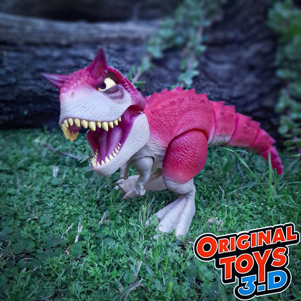 图片[2]-卡诺塔恐龙-3D合纵社-3D打印模型STL格式3mf格式免费下载！