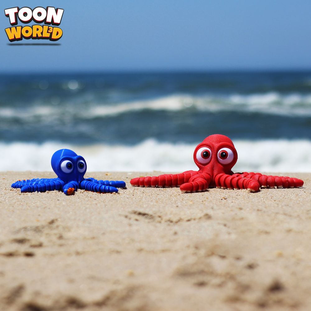 图片[2]-章鱼-3D合纵社-3D打印模型STL格式3mf格式免费下载！