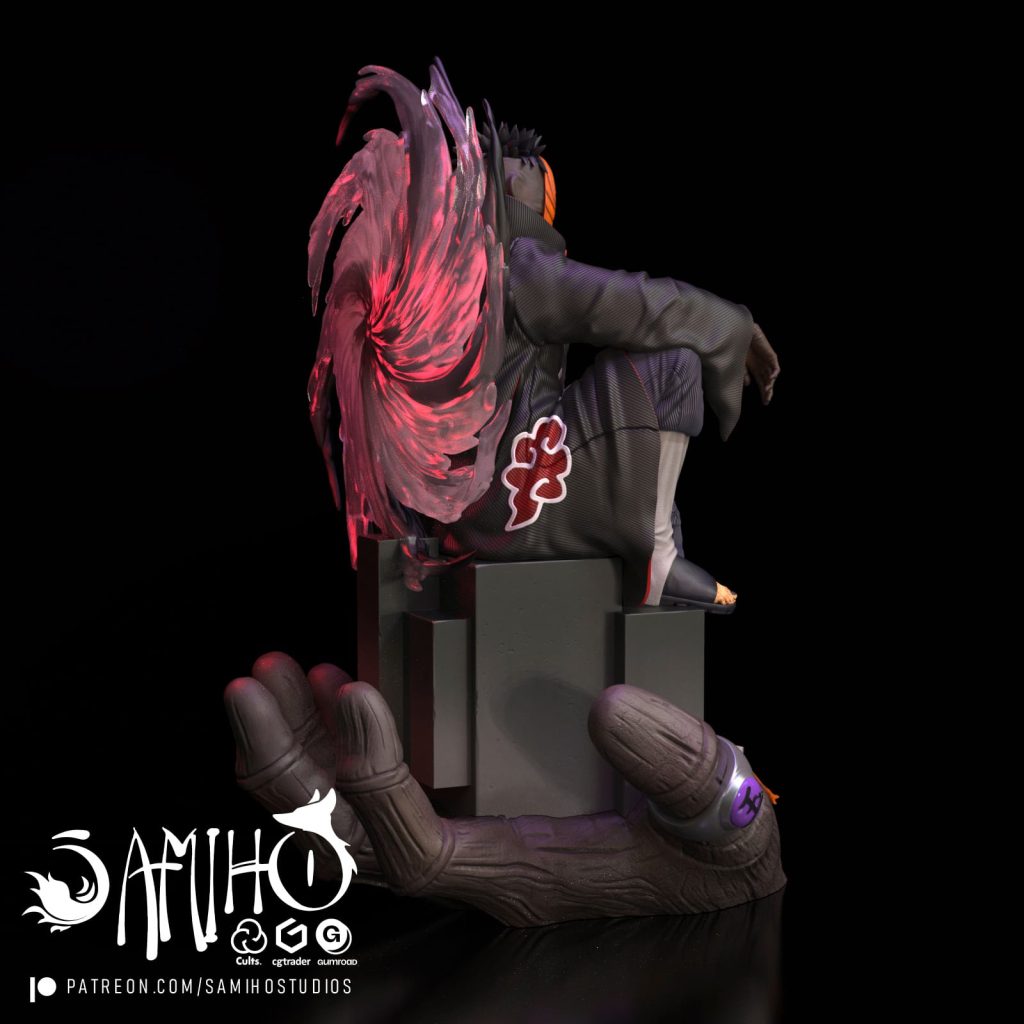 图片[3]-【火影忍者】带土-3D合纵社-3D打印模型STL格式3mf格式免费下载！