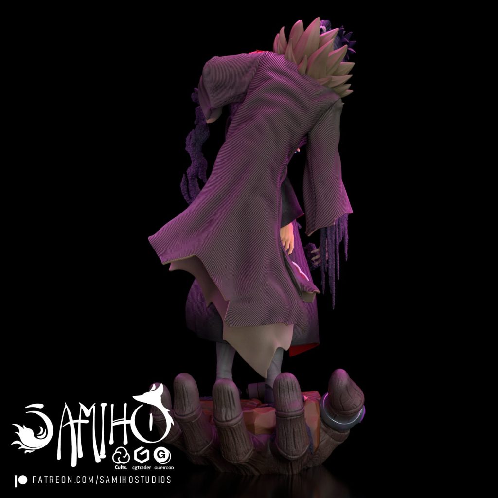 图片[2]-【火影忍者】蝎-3D合纵社-3D打印模型STL格式3mf格式免费下载！