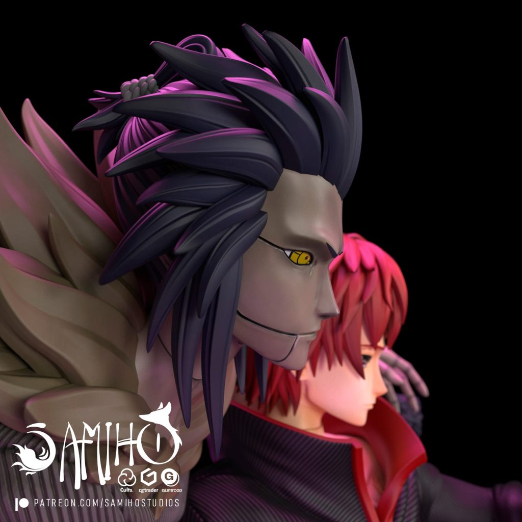 图片[3]-【火影忍者】蝎-3D合纵社-3D打印模型STL格式3mf格式免费下载！