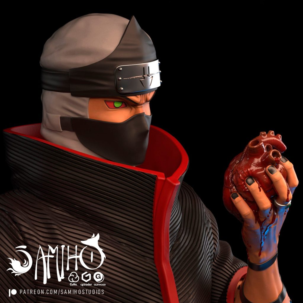 图片[5]-【火影忍者】角都-3D合纵社-3D打印模型STL格式3mf格式免费下载！