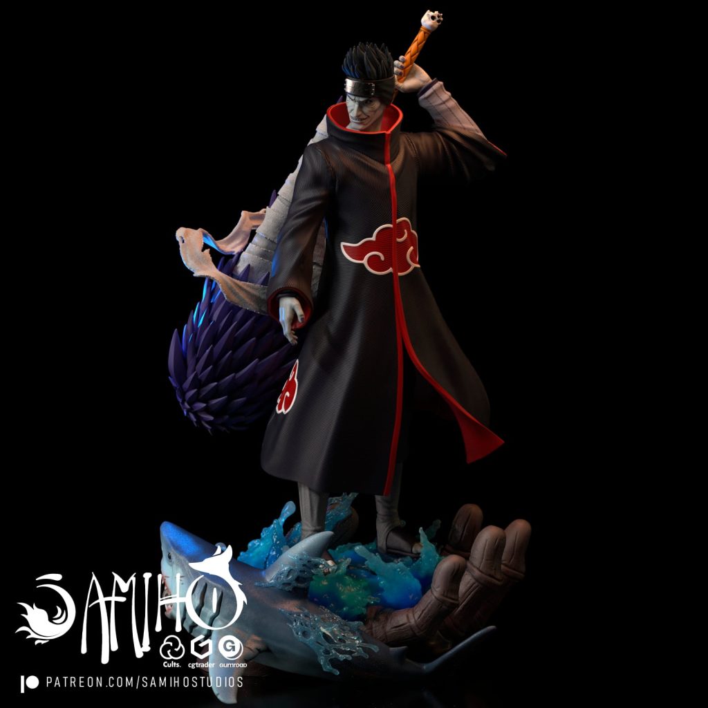 图片[5]-【火影忍者】干柿鬼鲛-3D合纵社-3D打印模型STL格式3mf格式免费下载！