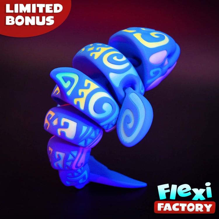 图片[2]-符文海豚-3D合纵社-3D打印模型STL格式3mf格式免费下载！