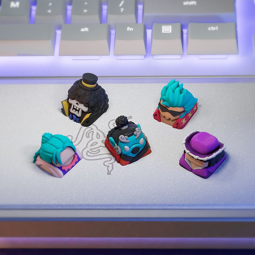 图片[2]-海贼王键盘帽-3D合纵社-3D打印模型STL格式3mf格式免费下载！