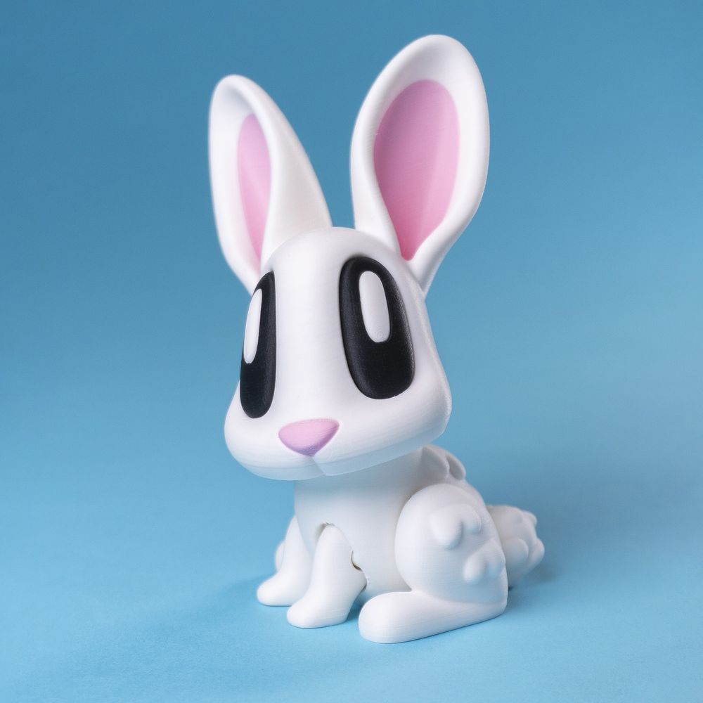 兔子-3D合纵社-3D打印模型STL格式3mf格式免费下载！