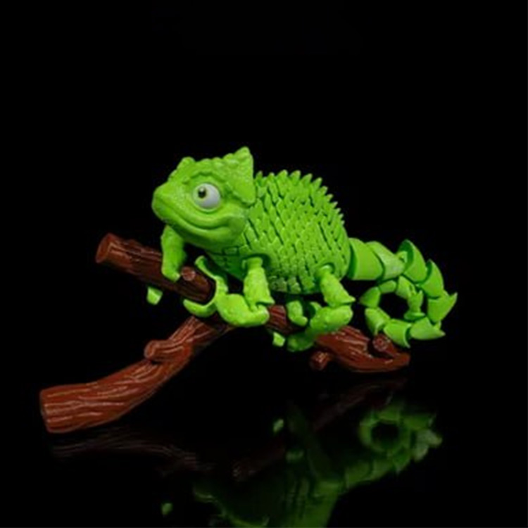 绿蜥蜴-3D合纵社-3D打印模型STL格式3mf格式免费下载！