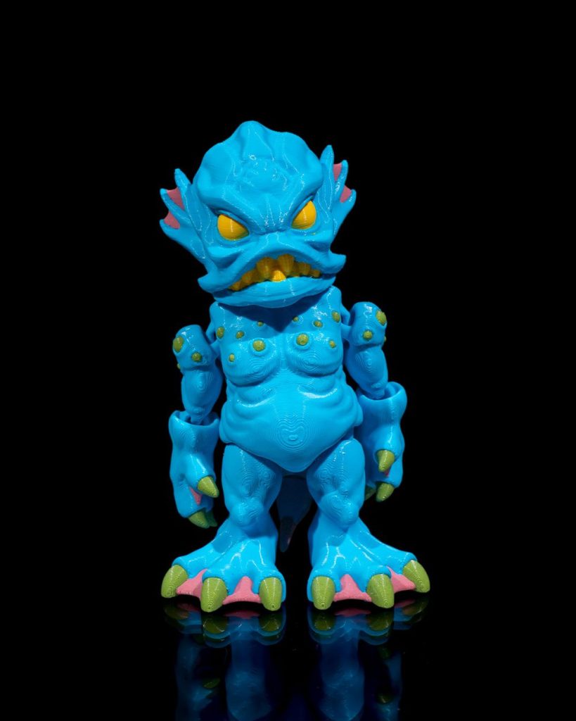 深渊生物-3D合纵社-3D打印模型STL格式3mf格式免费下载！