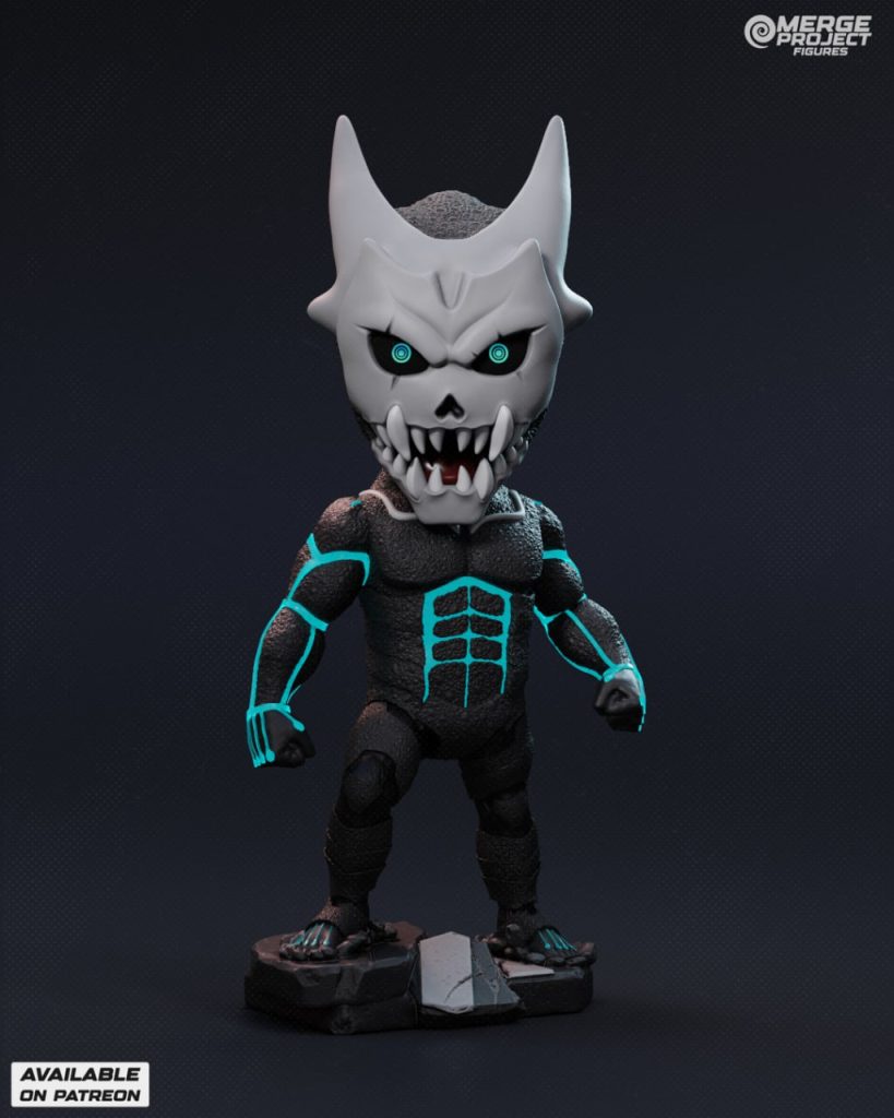 图片[2]-Q版怪兽8号-3D合纵社-3D打印模型STL格式3mf格式免费下载！