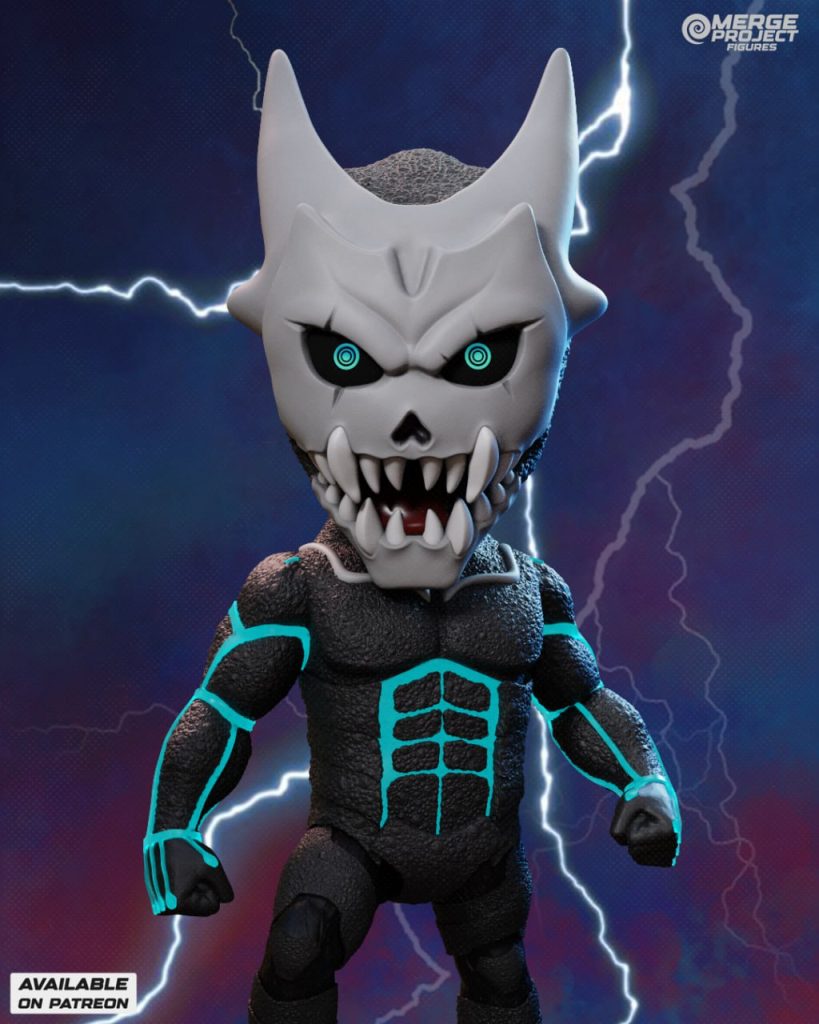 Q版怪兽8号-3D合纵社-3D打印模型STL格式3mf格式免费下载！