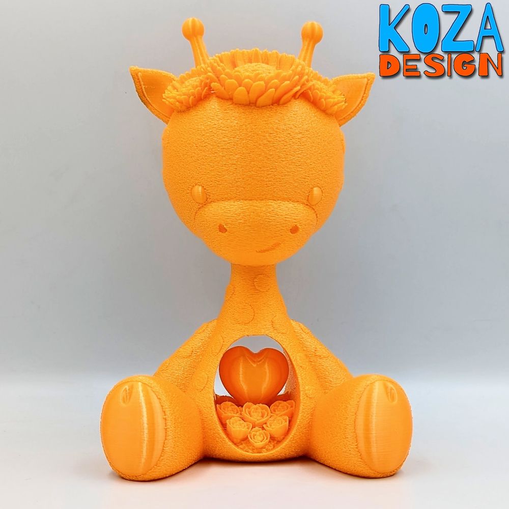 长颈鹿-3D合纵社-3D打印模型STL格式3mf格式免费下载！