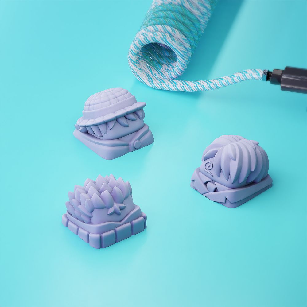 图片[3]-海贼王键盘帽-3D合纵社-3D打印模型STL格式3mf格式免费下载！