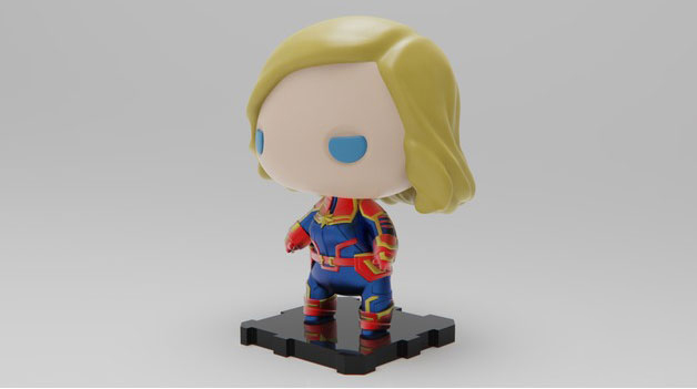 图片[3]-惊奇队长-3D合纵社-3D打印模型STL格式3mf格式免费下载！