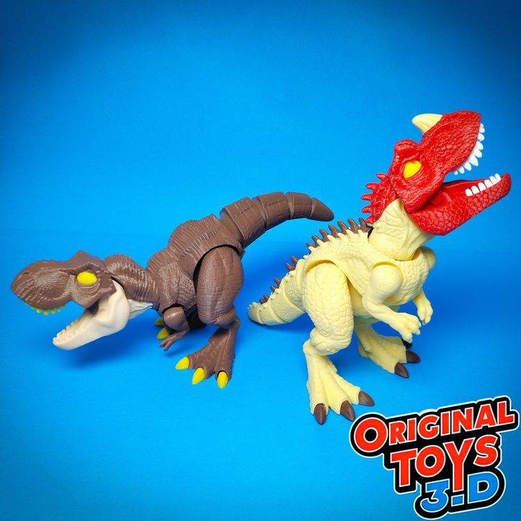 角鼻龙-3D合纵社-3D打印模型STL格式3mf格式免费下载！