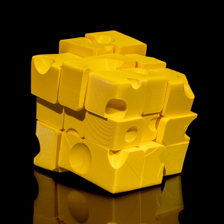 图片[3]-【异形魔方】奶酪-3D合纵社-3D打印模型STL格式3mf格式免费下载！
