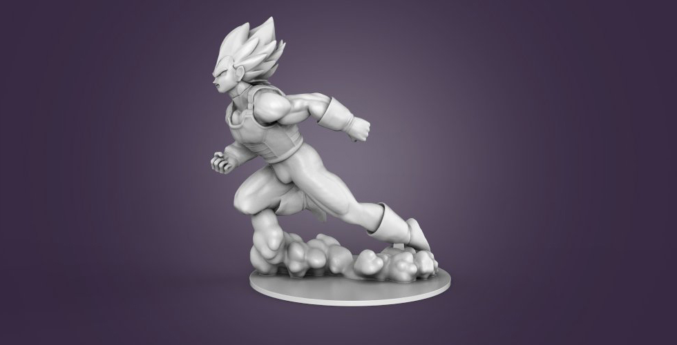 图片[3]-【龙珠】贝吉塔-3D合纵社-3D打印模型STL格式3mf格式免费下载！