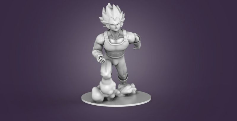 【龙珠】贝吉塔-3D合纵社-3D打印模型STL格式3mf格式免费下载！