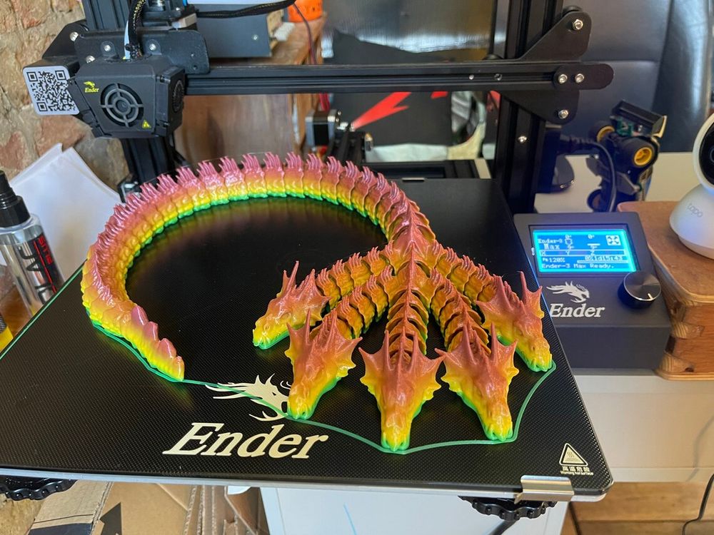 图片[3]-五头海蛇-3D合纵社-3D打印模型STL格式3mf格式免费下载！