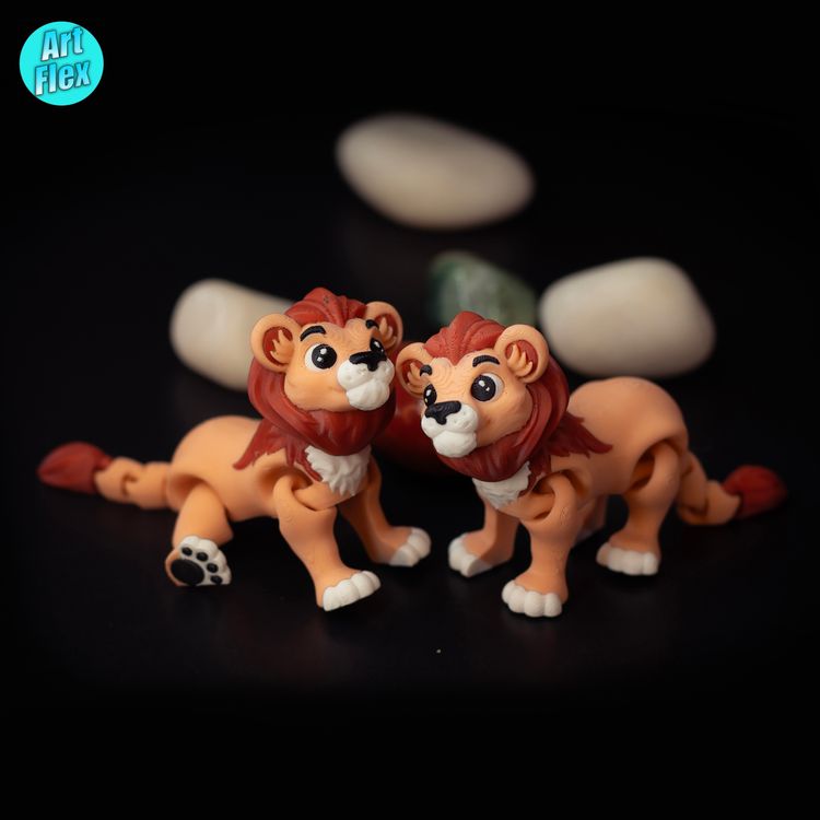 图片[4]-小狮子-3D合纵社-3D打印模型STL格式3mf格式免费下载！