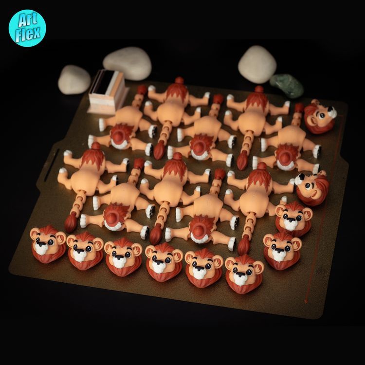 图片[2]-小狮子-3D合纵社-3D打印模型STL格式3mf格式免费下载！