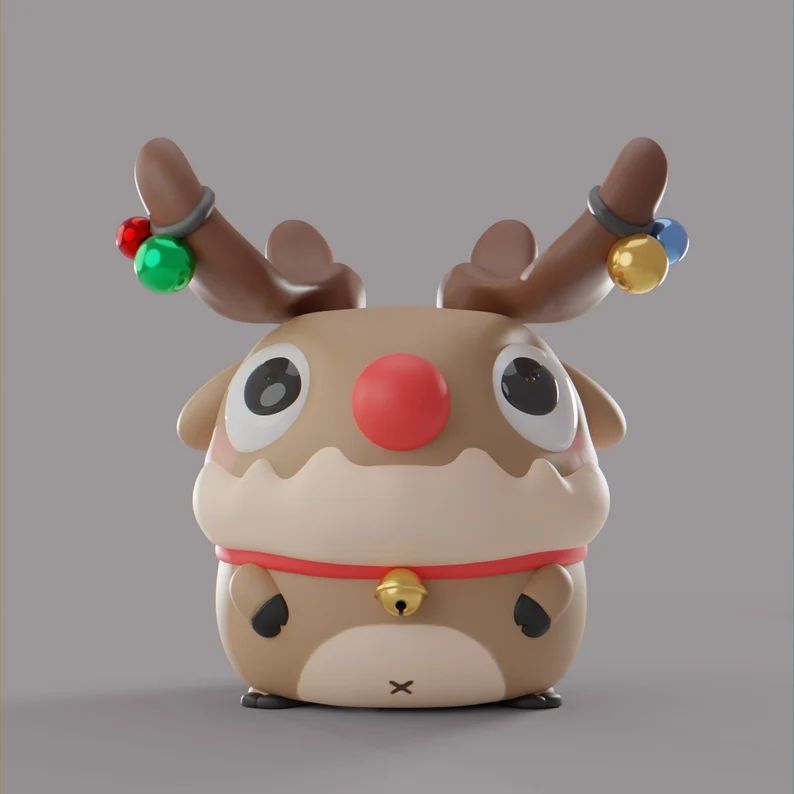 【格鲁皮怪物】reindeer-3D合纵社-3D打印模型STL格式3mf格式免费下载！