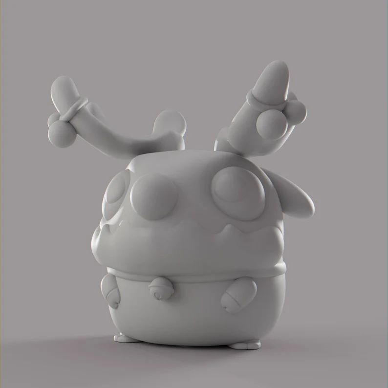 图片[2]-【格鲁皮怪物】reindeer-3D合纵社-3D打印模型STL格式3mf格式免费下载！