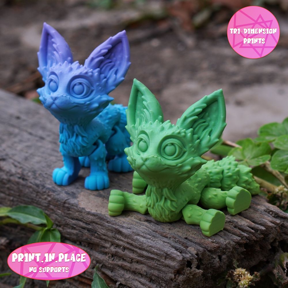 图片[3]-狐狸-3D合纵社-3D打印模型STL格式3mf格式免费下载！