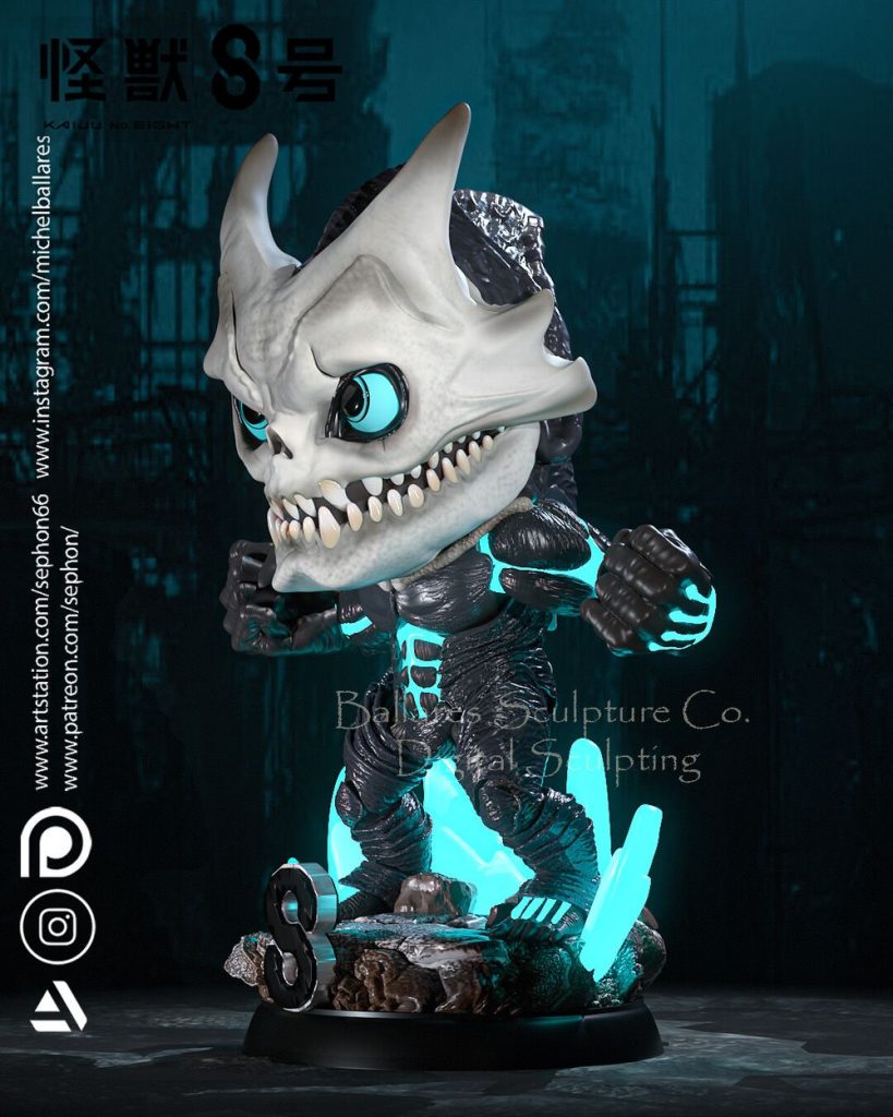 图片[4]-怪兽8号-3D合纵社-3D打印模型STL格式3mf格式免费下载！