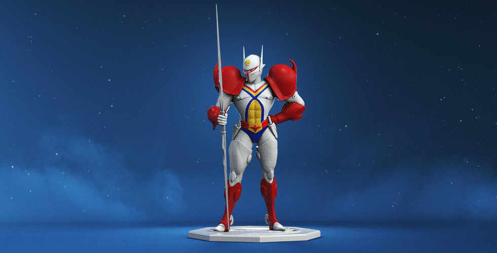 【宇宙骑士】铁加曼-3D合纵社-3D打印模型STL格式3mf格式免费下载！