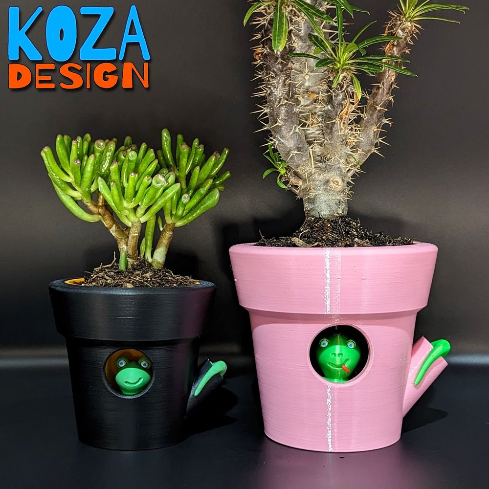 花盆-3D合纵社-3D打印模型STL格式3mf格式免费下载！